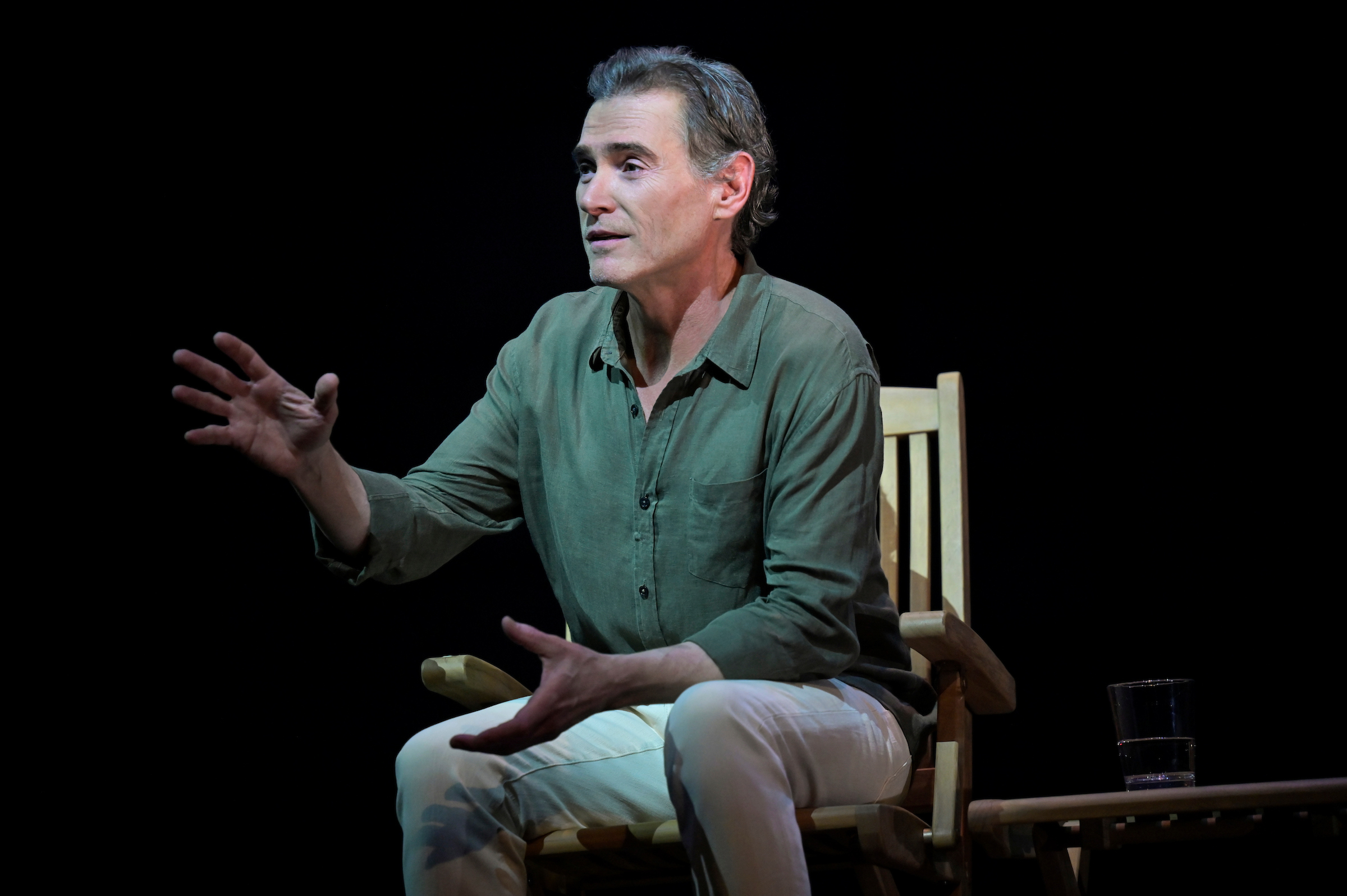 4 Emmy and Tony Award winner Billy Crudup stars in David Cale's Harry Clarke at Berkeley Repertory Theatre. (Photo by Kevin Berne/Berkeley Rep)