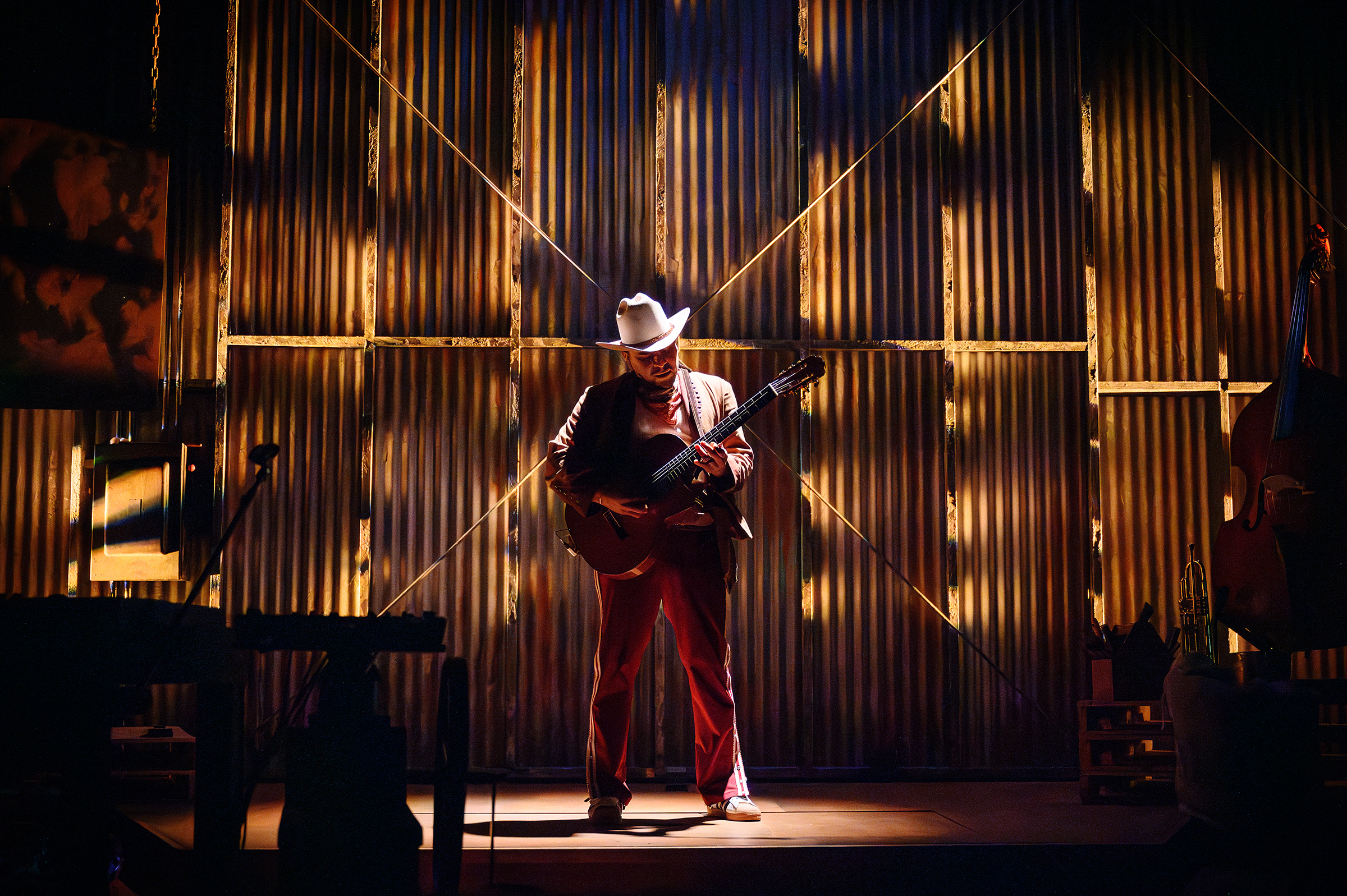 5 Brian Quijada in Mexodus. (Photo by Ben Krantz Studio/Berkeley Rep)