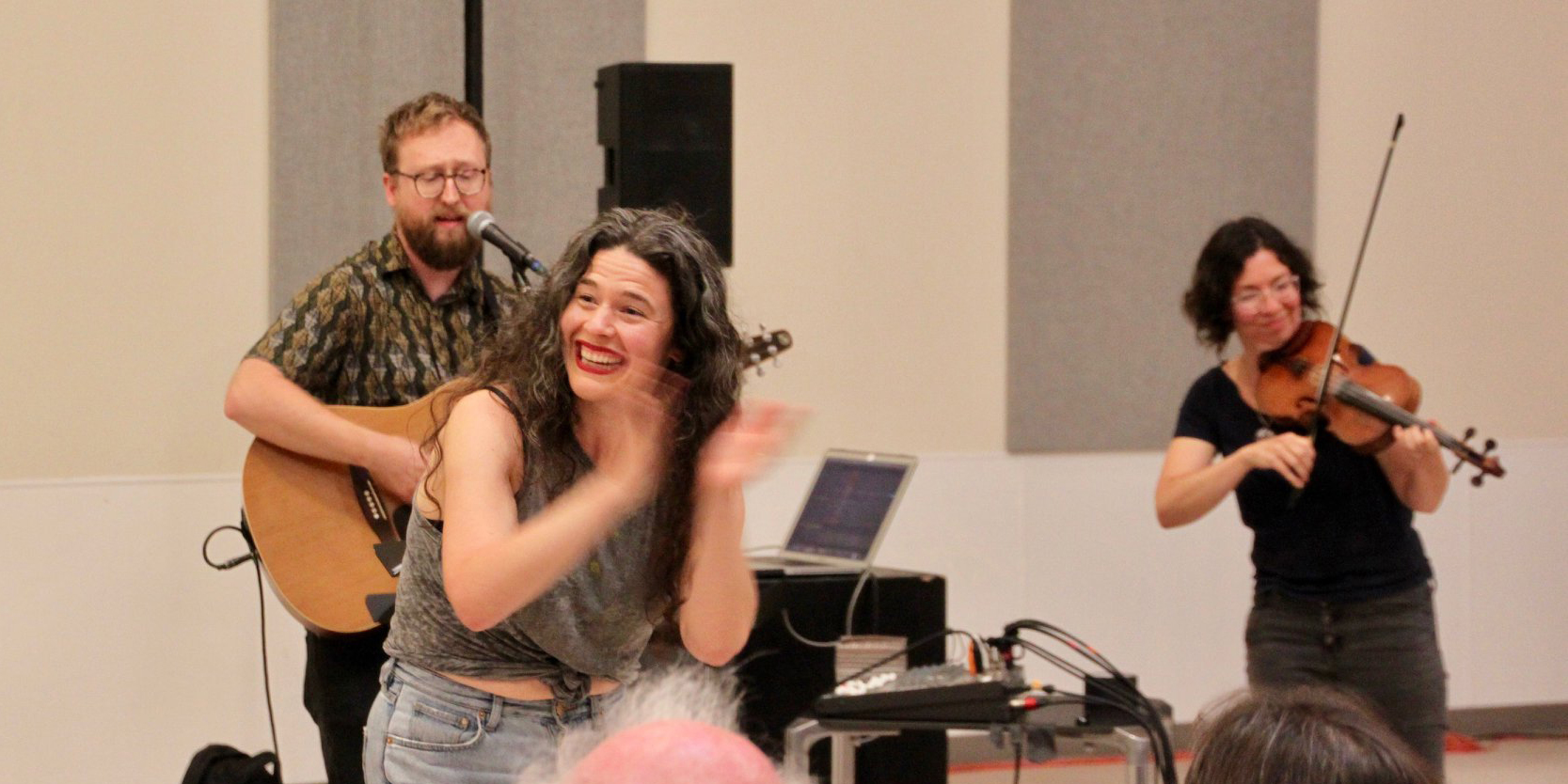 Shaun Bengson, Abigail Bengson, and Sarah Gancher share music from their piece Ohio