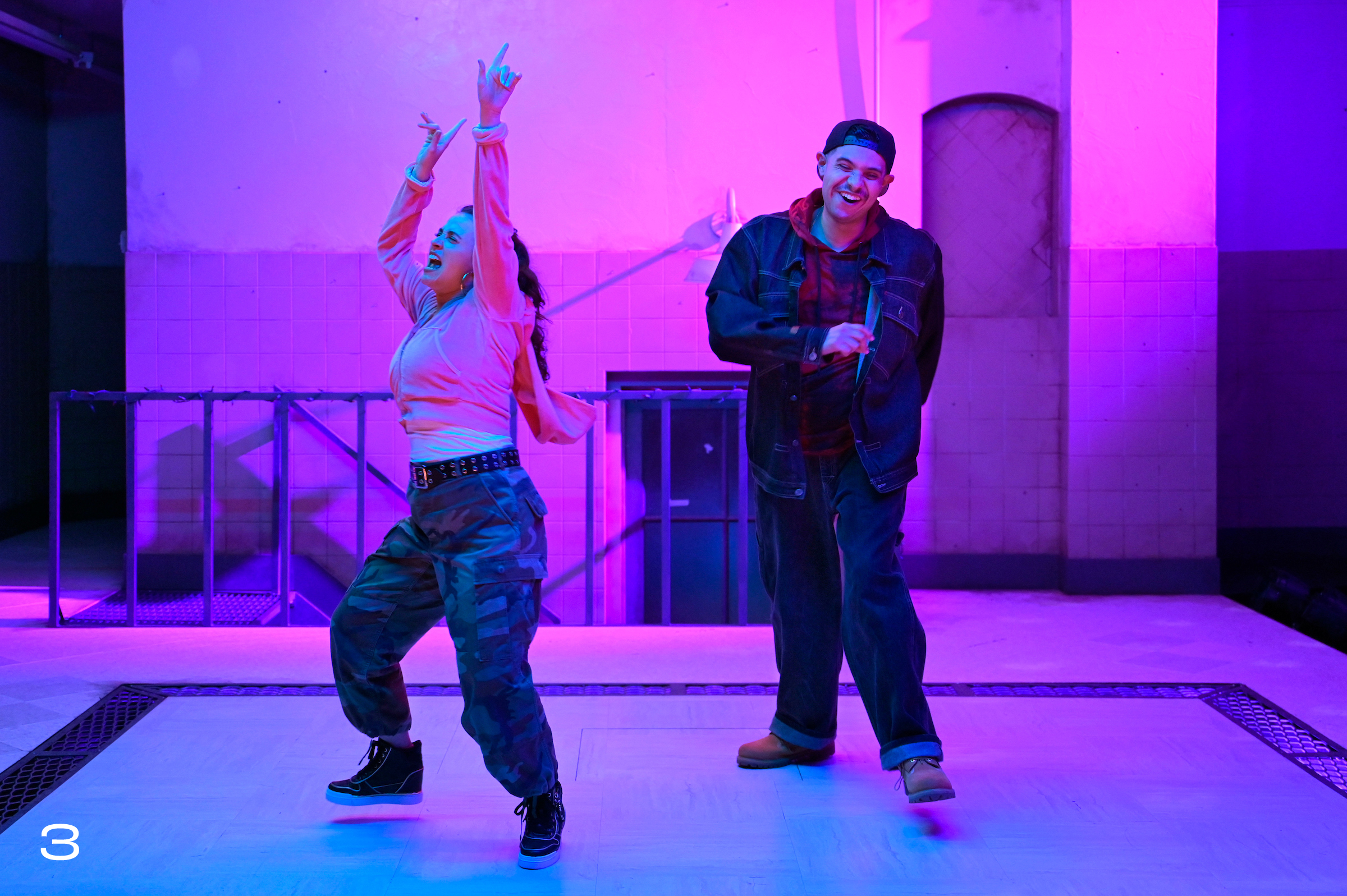 3 María Victoria Martínez And Hernán Angulo In Sanctuary City. Photo By Kevin Berne:Berkeley Repertory Theatre