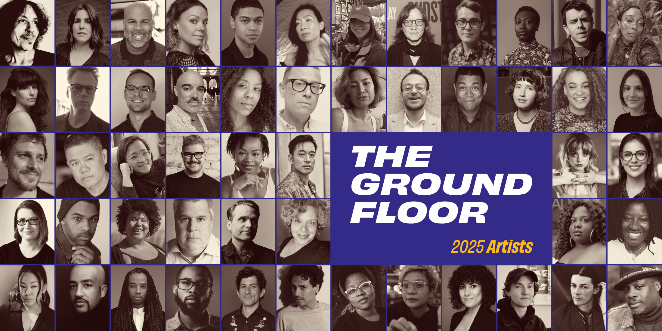 The Ground Floor Artists 2025